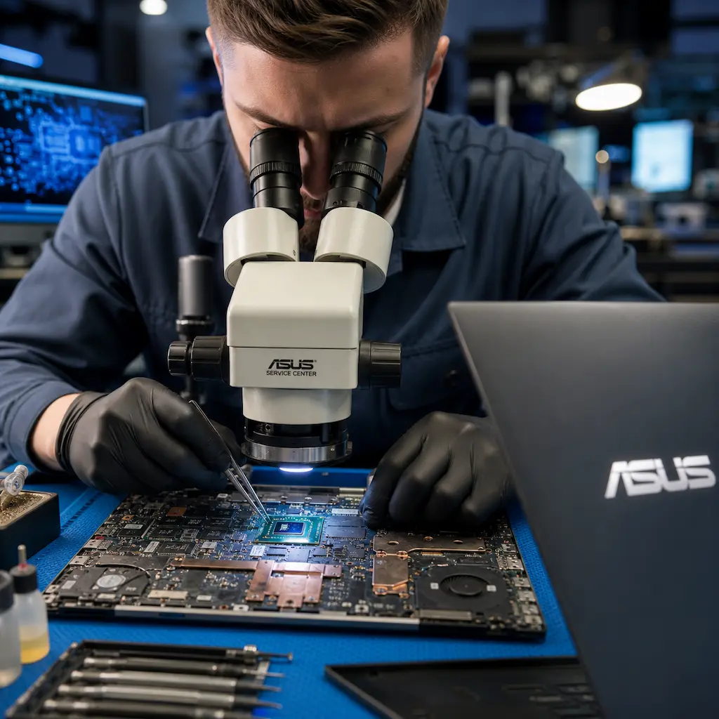 Замена видеокарты ноутбука Asus в Орехово-Зуево
