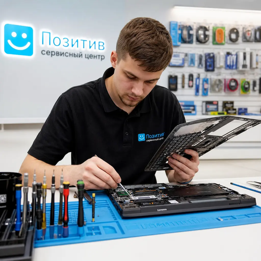 заменить клавиатуру на ноутбуке Lenovo в Орехово-Зуево