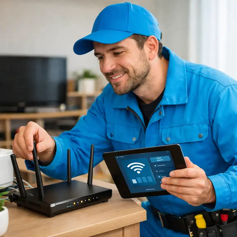 Настройка Wi-Fi для квартиры, дома и офиса в Орехово-Зуево