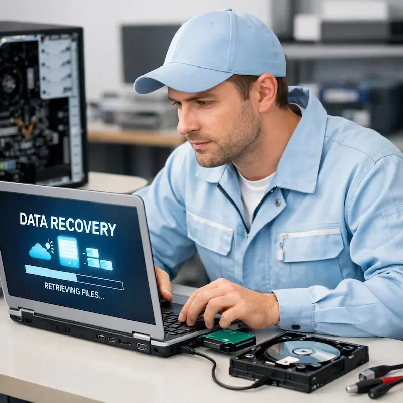 Восстановление данных и файлов в Орехово-Зуево