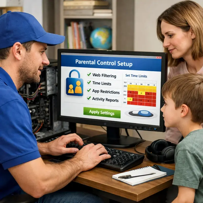 установка родительского контроля в Орехово-Зуево