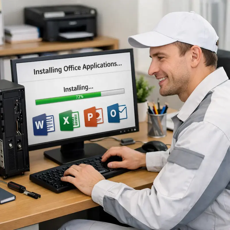 Установка и настройка программ на компьютере в Орехово-Зуево