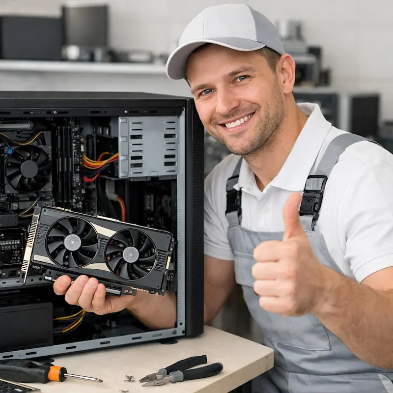 Замена видеокарты ПК в Орехово-Зуево