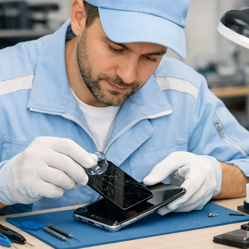 Заменить сенсорное стекло на смартфоне в Орехово-Зуево