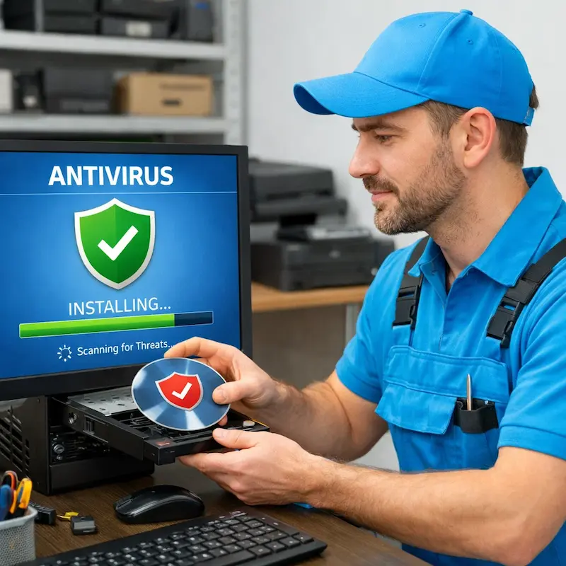 Установка антивируса в Орехово-Зуево на дому