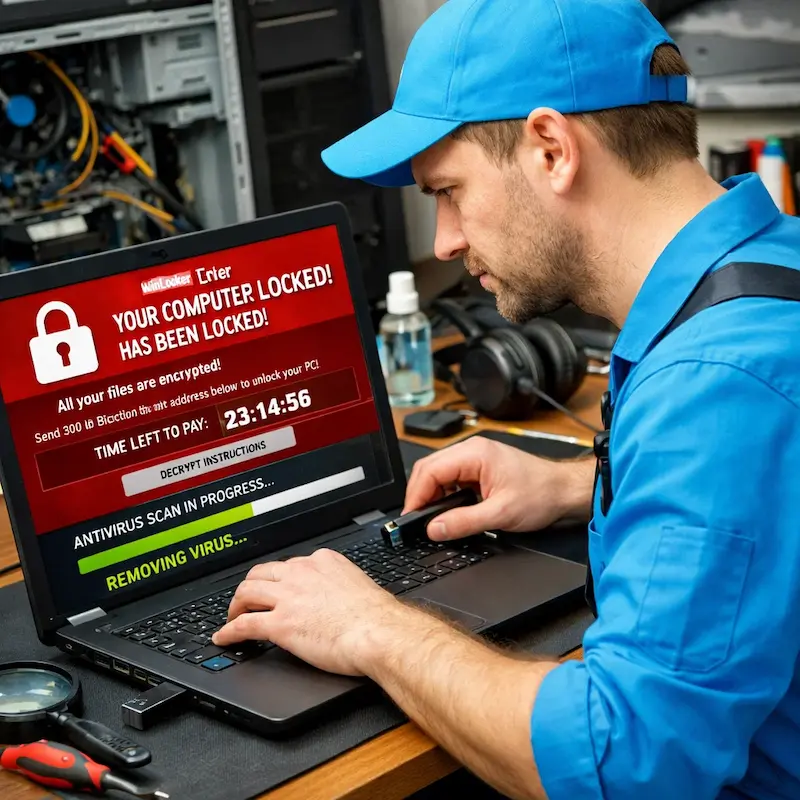 Удалить винлокер в Орехово-Зуево